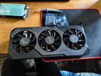 Rx5700xt (рабочая видеокарта) 8 ГБ ддр6