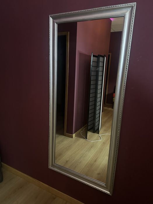 Espelho Prateado Trabalhado