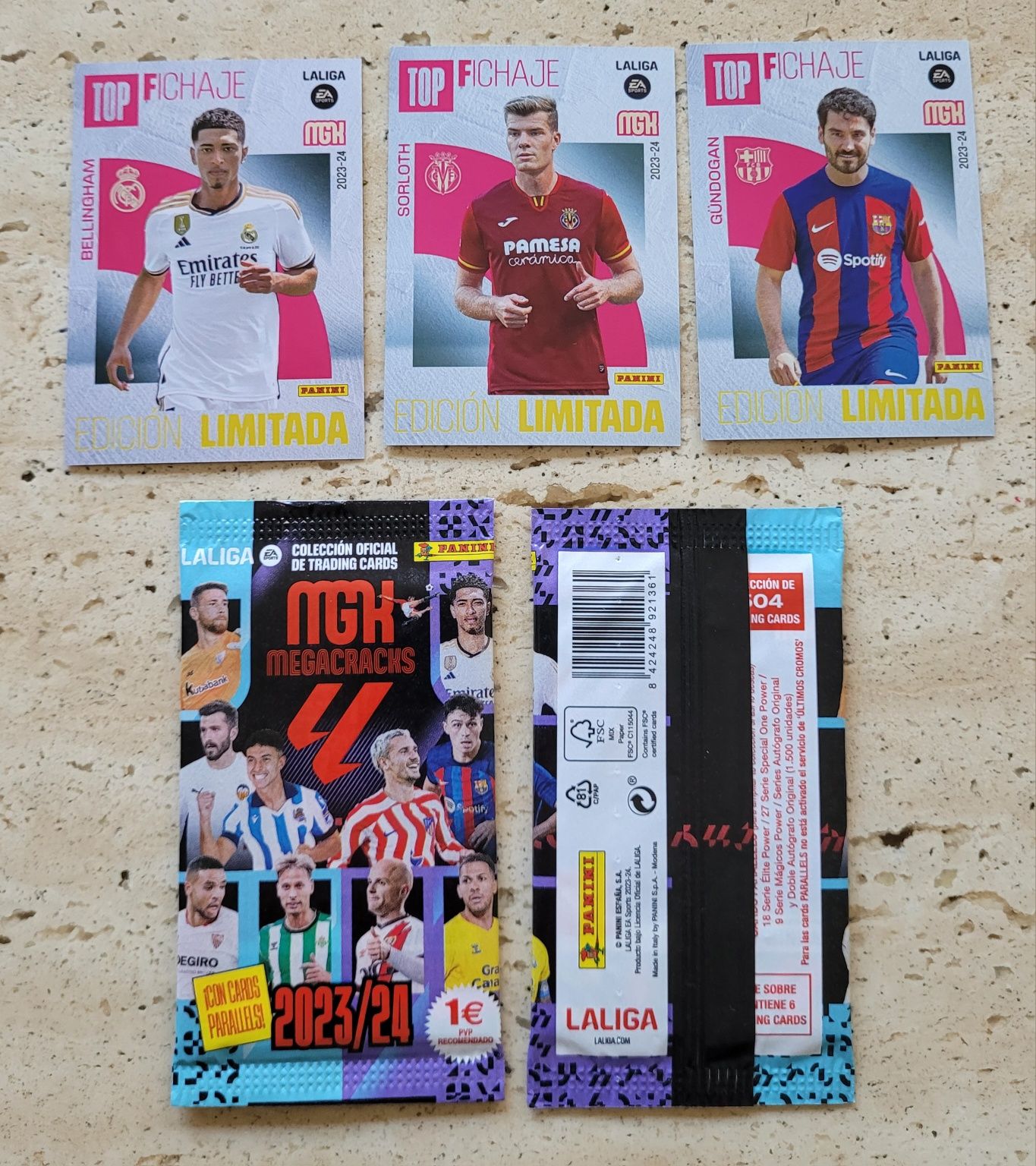 MegaCracks e La Liga Este Panini