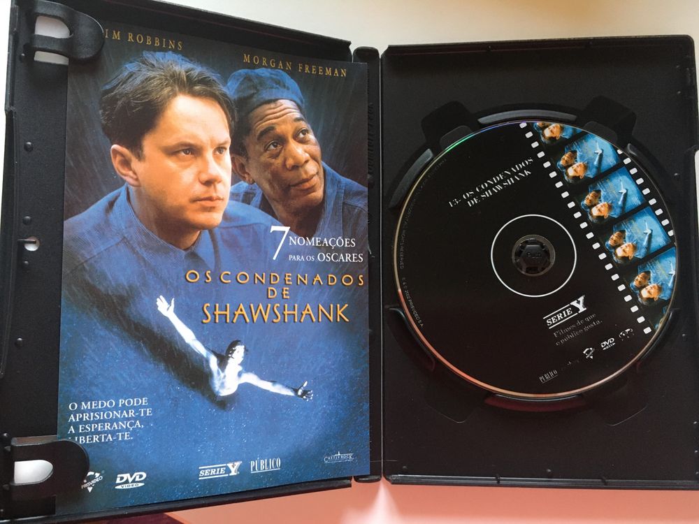 DVD filme - Os Condenados de Shawshank - NOVO