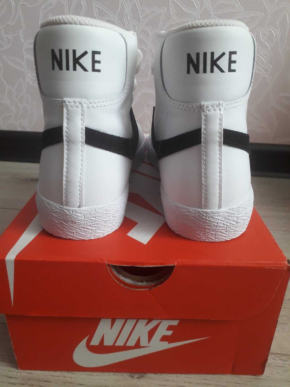 Кроссовки Nike Blazer Mid (GS) White (CZ7531-100) (кеды)