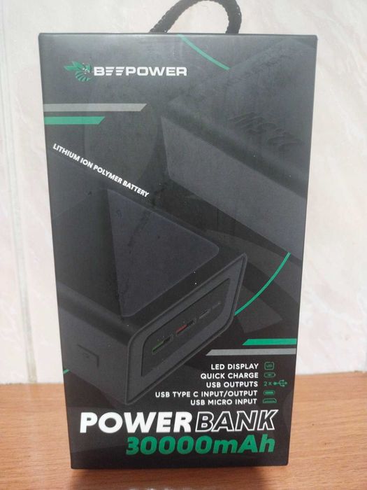 BeePower Power Bank BP-30PD 30000mAh 22.5W PD USBC