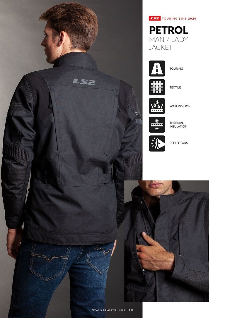 Casaco LS2 Petrol Man - Novo