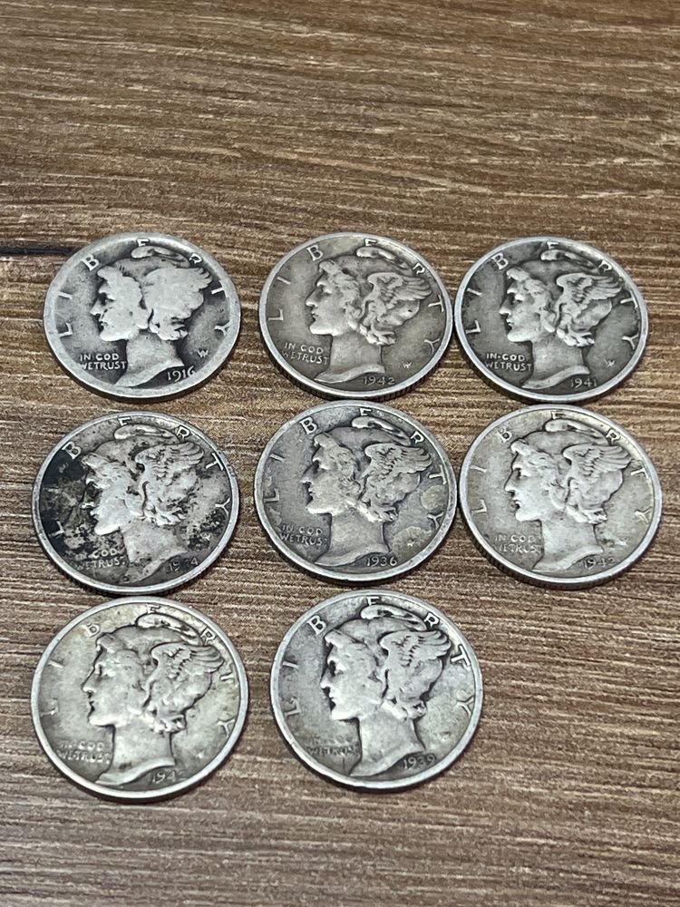 USA 10 Cent Silver