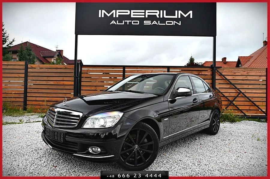 Mercedes-Benz Klasa C 1.8 Turbo 156km Elegance Klima Serwis Bezwypadkowy Super Stan