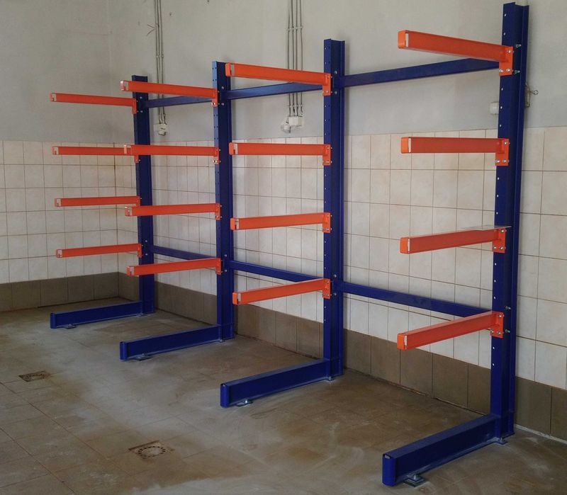 REGAŁ Wspornikowy EMMA na stal profile deski do 6m