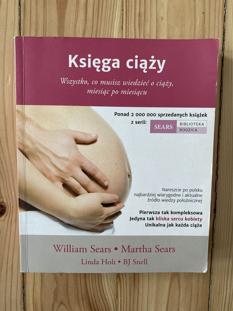 Książka „Księga ciąży”, stan bdb, W. Sears