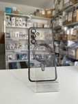 Etui plecki MagSafe czarne do Samsung S24 FE