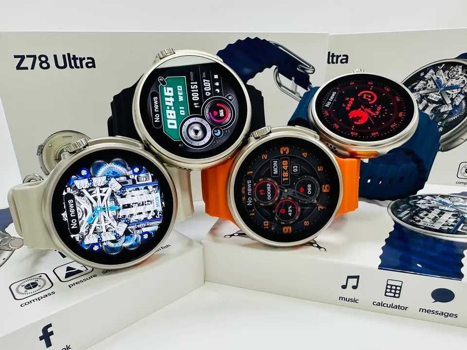 Smartwatch Z78 ULTRA HD 1,52` AMOLED cukier, serce, kroki PL