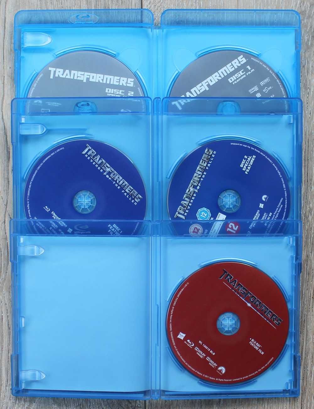 #lustro# Transformers 1 2 3 wydanie specjalne bluray lektor PL