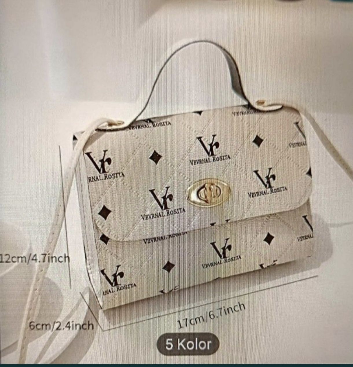 Elegancka torebka na ramię w kolorze żółtym