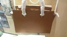 Michael Kors Selma brąz Large 37x27 saffiano skóra oryginał zapakowany