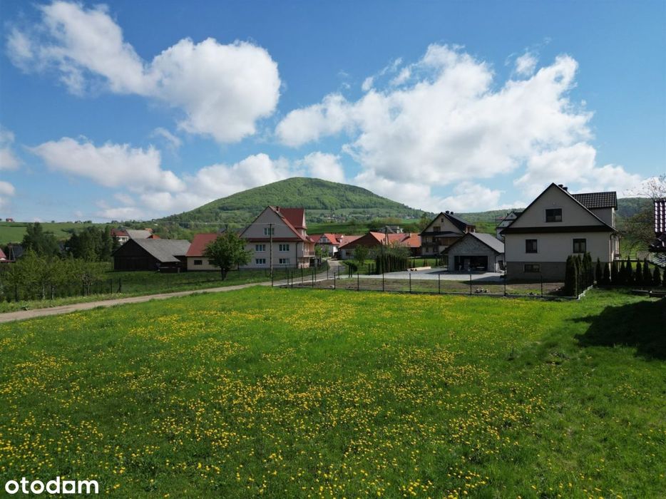Piękna 14 arowa działka, Wiśniowa