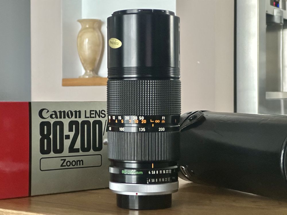 Canon FD 80-200/4.0 - kultowy zoom