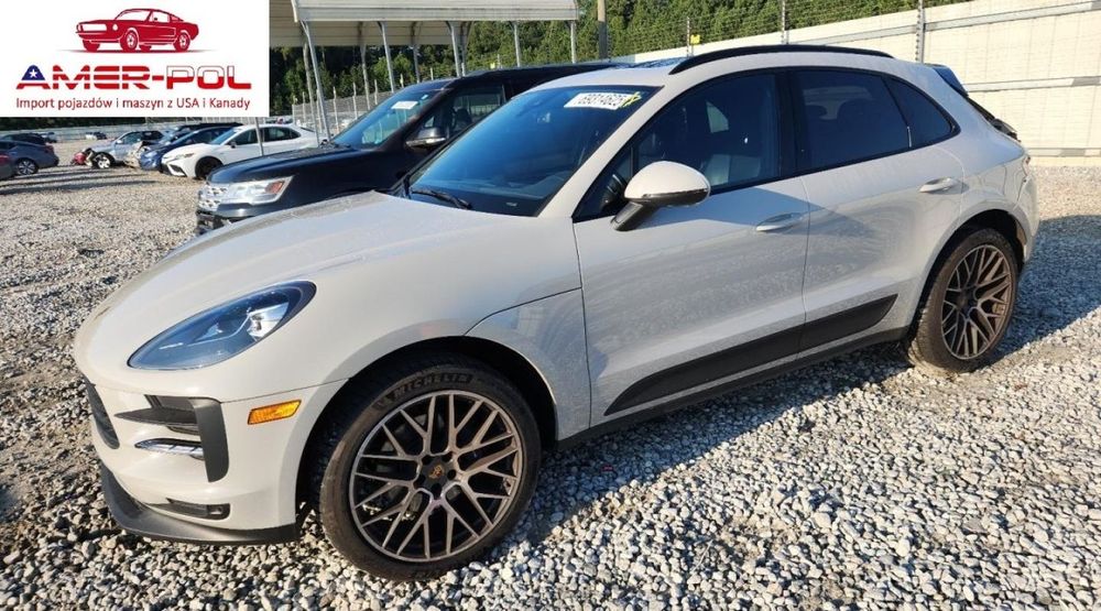 Porsche Macan 2020, 2L, 252KM, 4x4, z ubezpieczalni, lekko uszkodzony tył