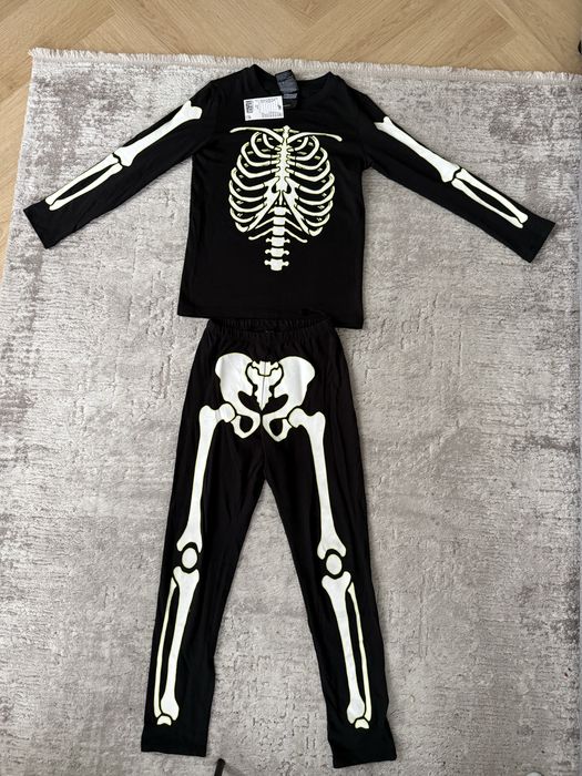 Костюм скелета H&M 6-8р Хеловін