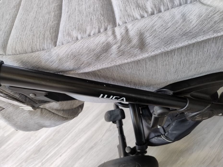 Wózek Bebetto Luca 3w1 gondola/spacerówka/ fotelik recaro isofix