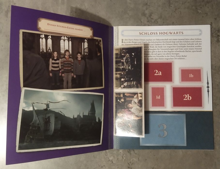 Harry Potter Гаррі Поттер альбом для наклейок