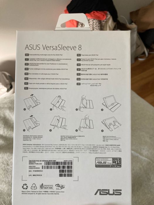 Capa semi dura para tablet asus 8"