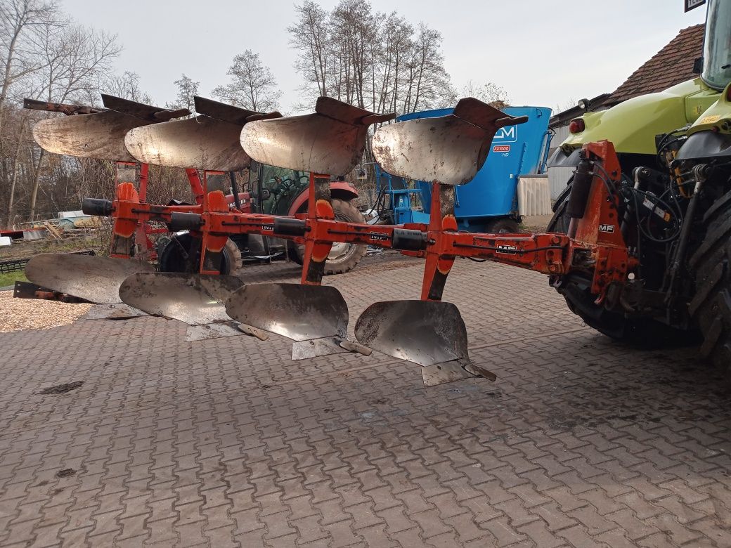 Pług obrotowy 4 skibowy massey ferguson nonstop kuhn huard