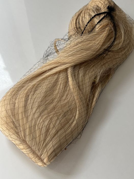 Перука парик волосся довге біле золотисте