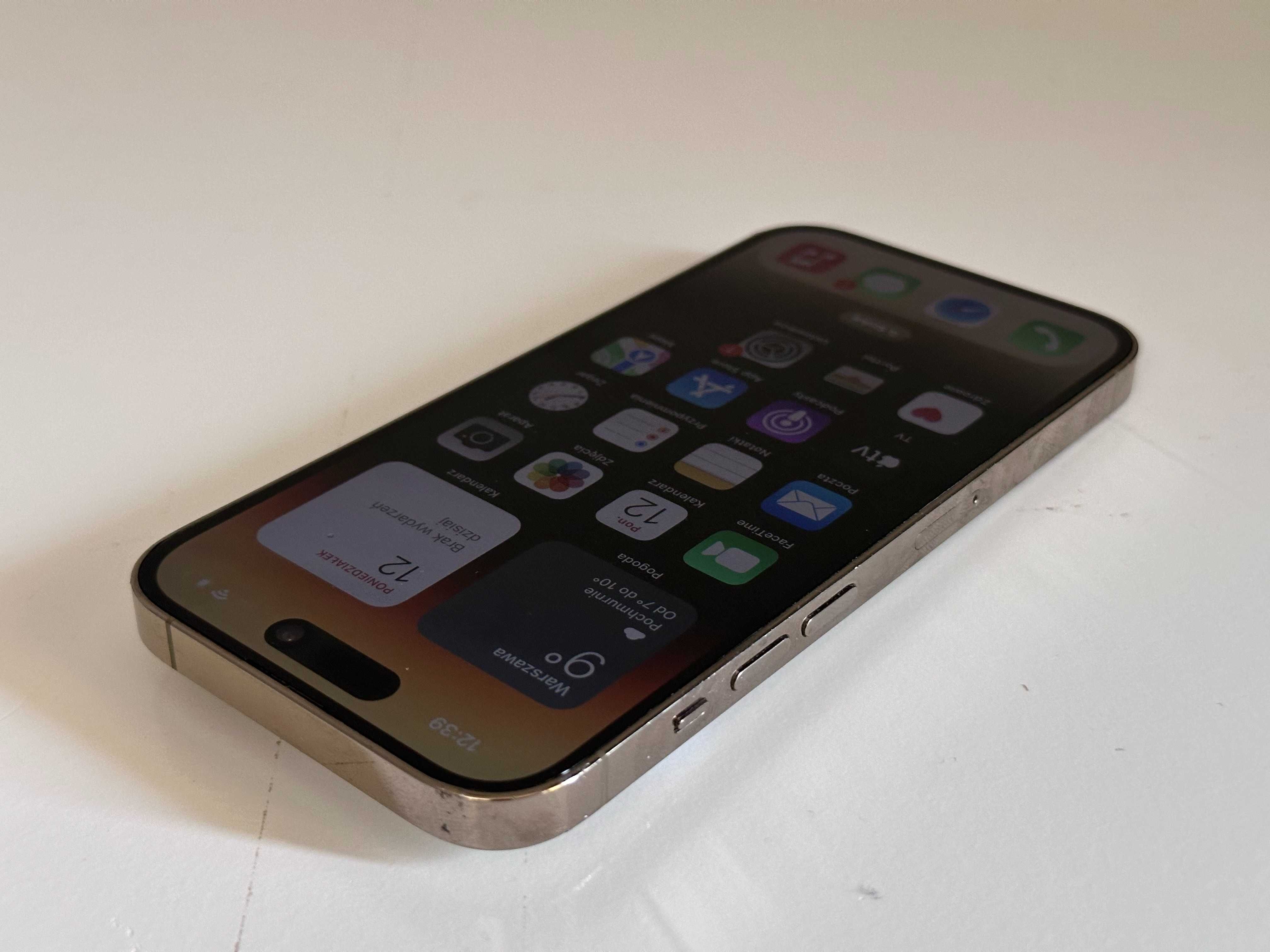 Apple iPhone 14 Pro 128GB Gold Złoty Bez Blokad Super Stan