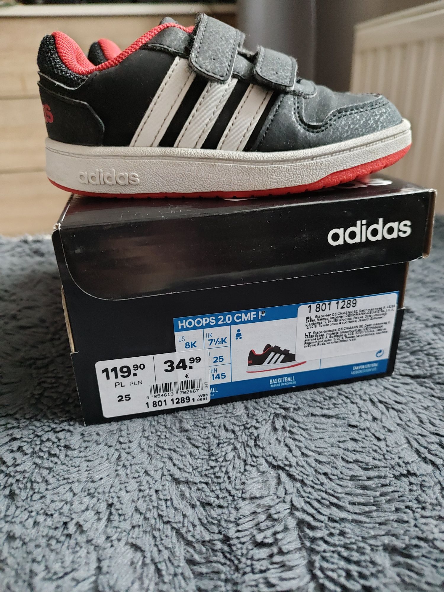 Buty adidas róż 25