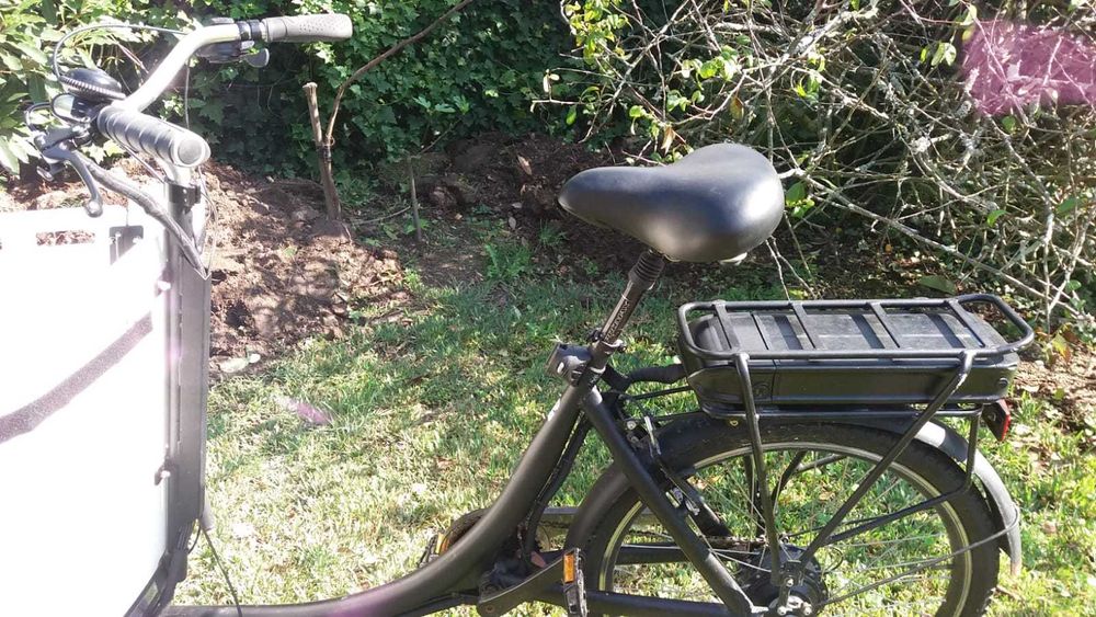 bicicleta/tryke de transporte elétrica (entrega PORTO)