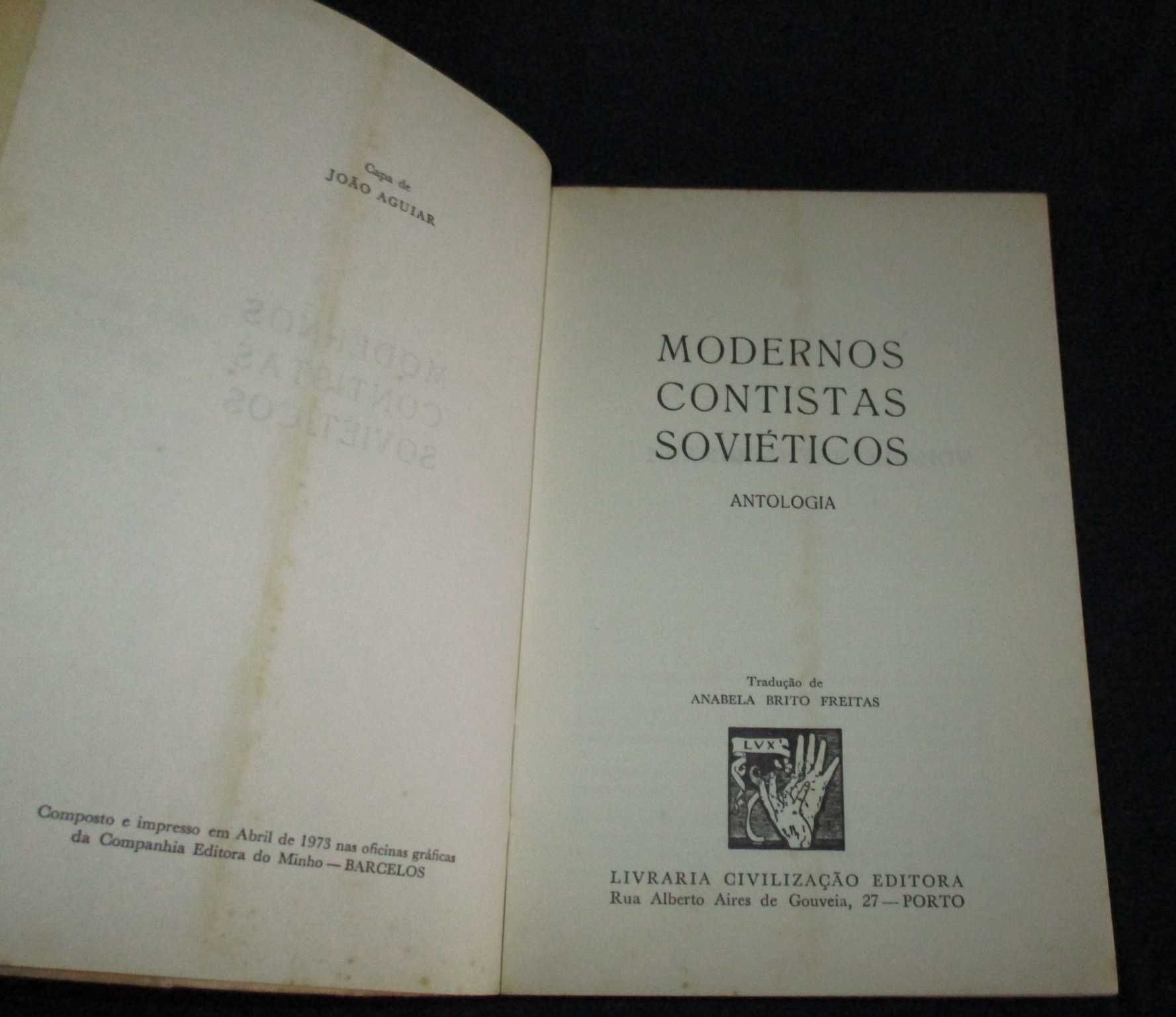 Livro Modernos Contistas Soviéticos Antologia