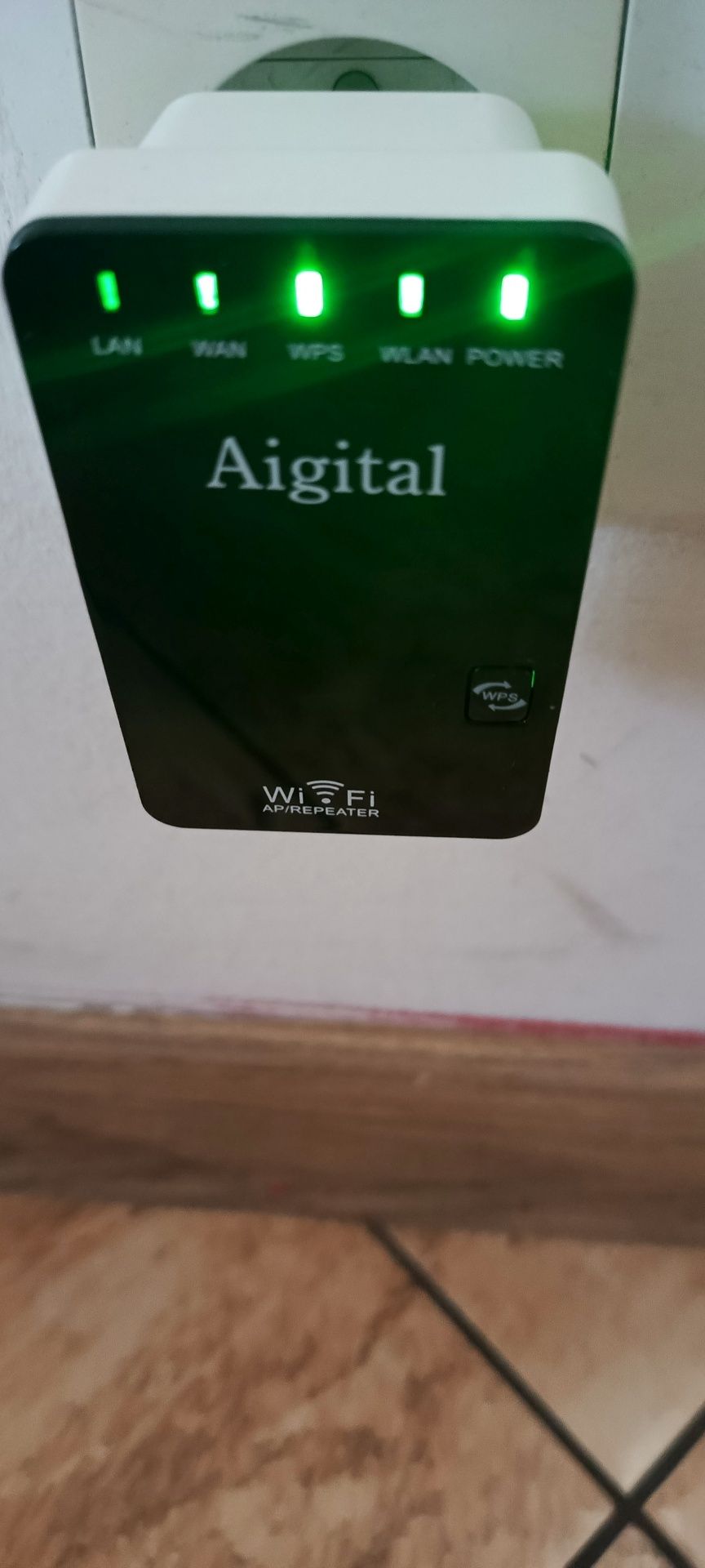 Wzmacniacz,mini router Wi-Fi 300 Mbit/s 2,4 GHz, Mini Compact WLAN.