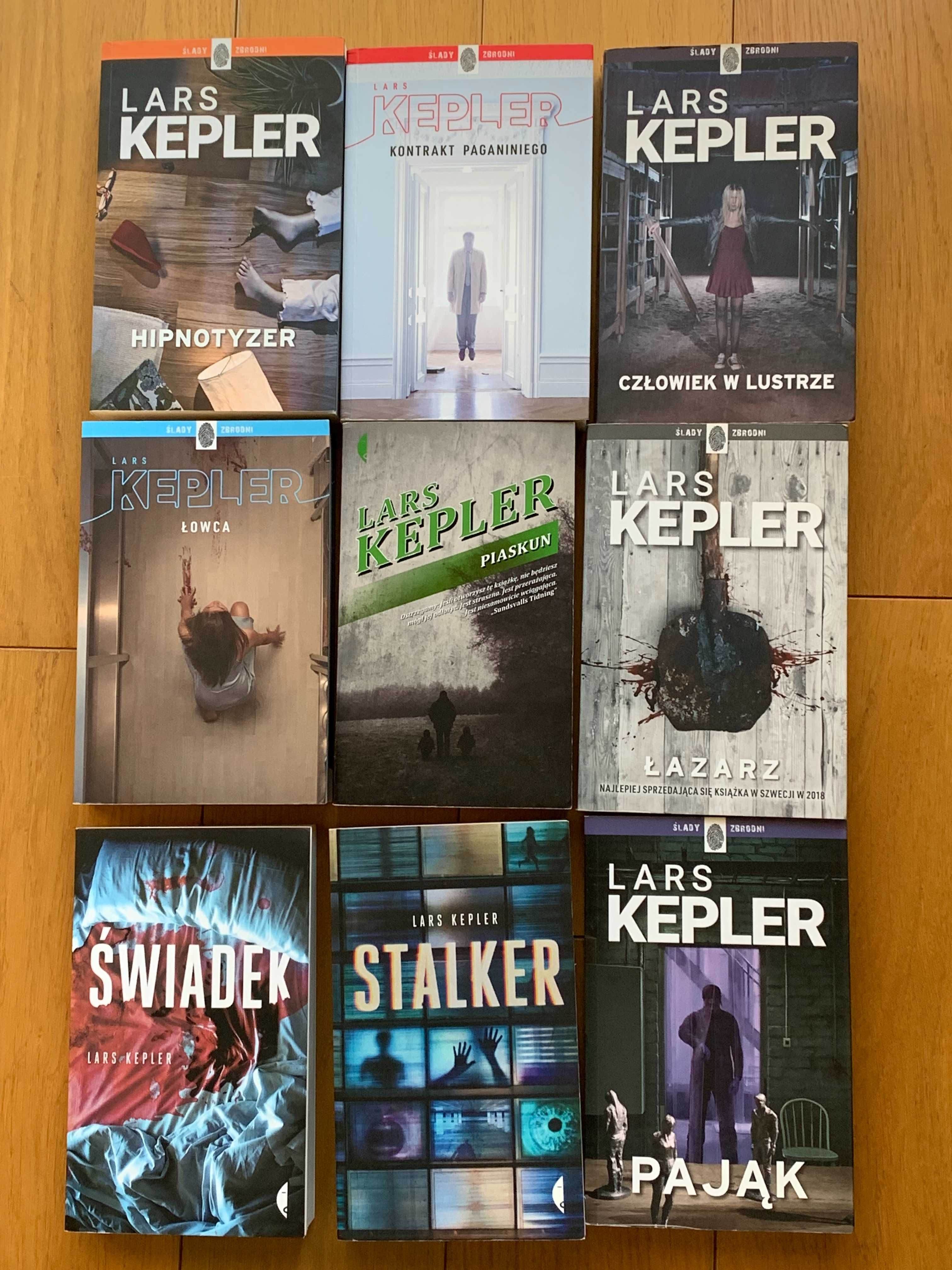 Lars Kepler  4 książek z Joona Linna