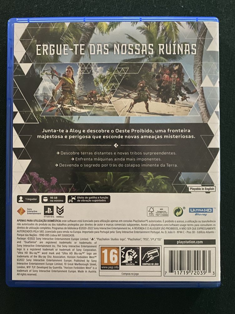 Horizon: Forbidden West ps5