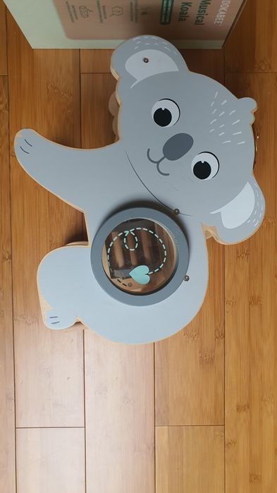 Zabawka drewniana Muzyczny Miś Koala Smiki Smyk z kartonem