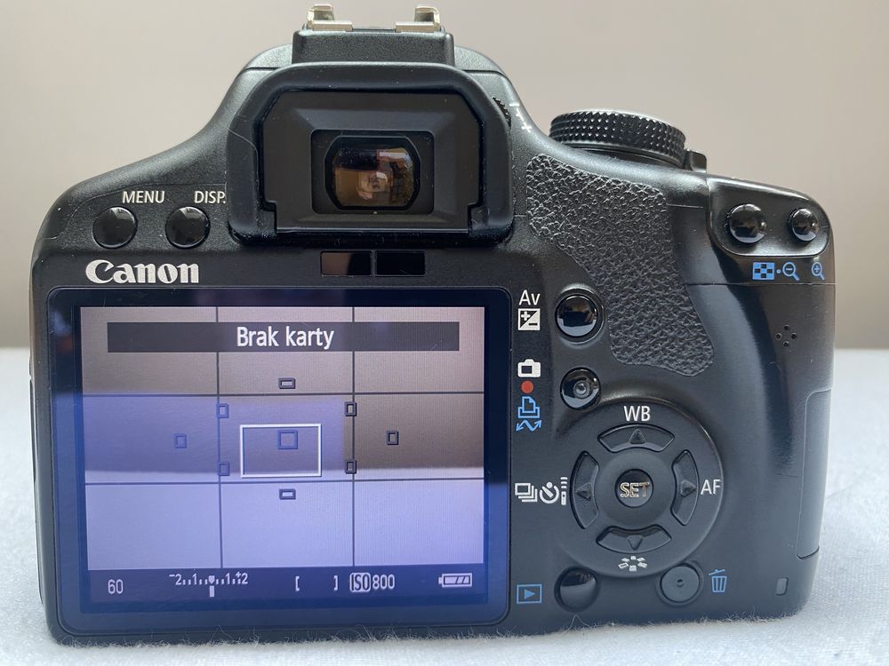 Aparat Lustrzanka Canon EOS 500d