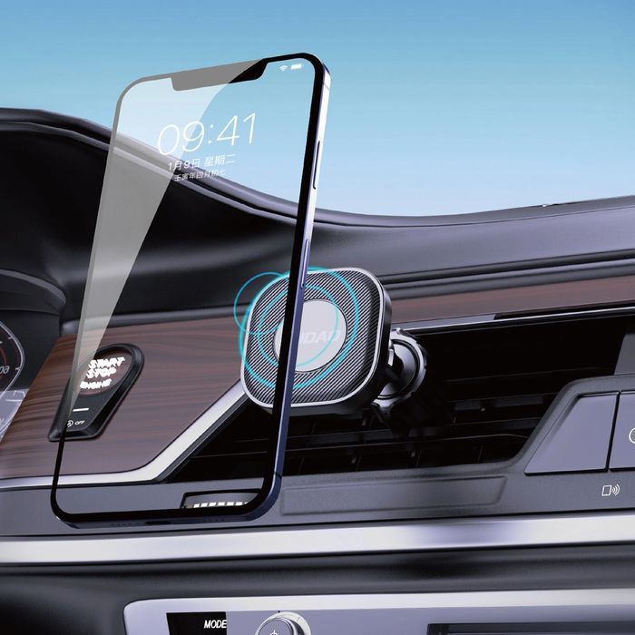 Magnetyczny uchwyt na telefon na kratkę wentylacji w samochodzie Dudao