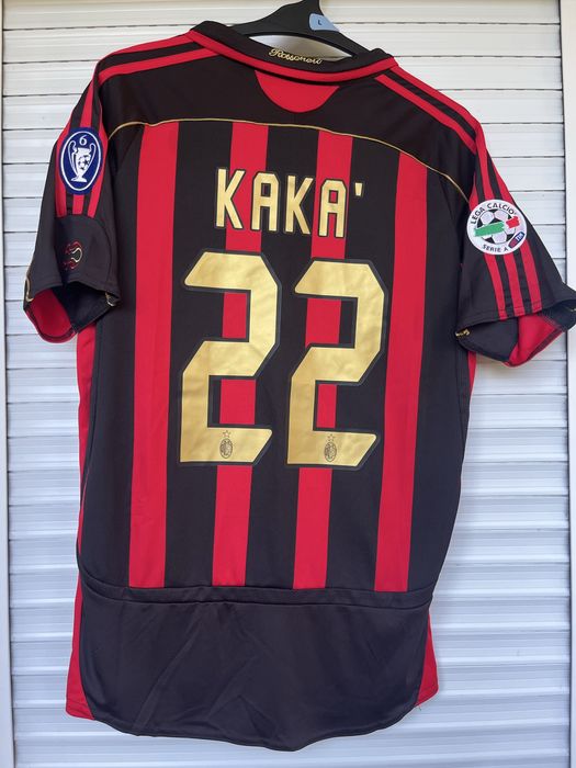 Koszulka retro AC Milan Kaka 22 • Liga Mistrzów 2007