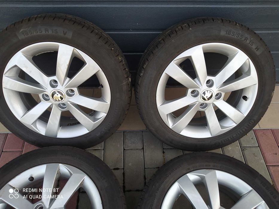 Kpl Alufelg Skoda Citigo,VW Up,Seat Mii 185/55 R15