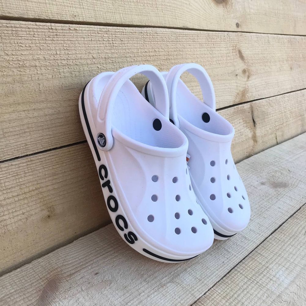 Крокси для Медиків Crocs Bayaband White Чоловічі Та Жіночі Крокси