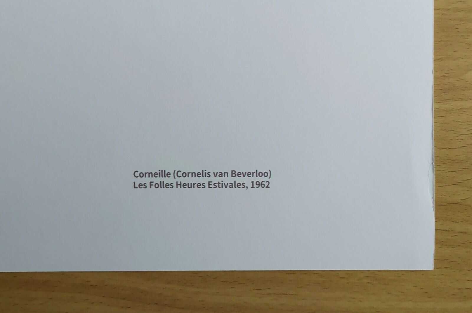 Corneille Les Folles Heures reprodukcja grafika