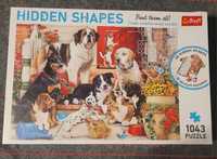 Puzzle Trefl hidden shapes 1043 puzzle