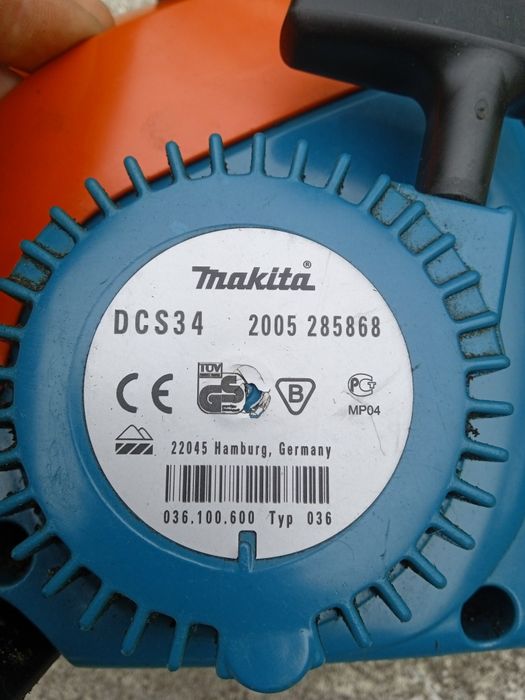 Бензопила електропила электропила Makita DCS 34 Германия