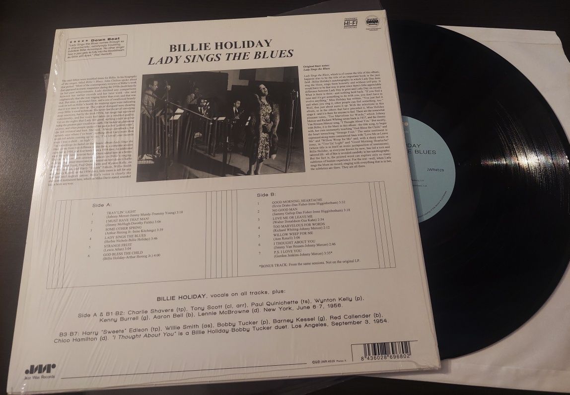 Billie Holiday Lady Sings the Blues LP