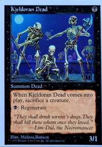 Magic the Gathering  - Kjeldoran Dead  - 5th Edition