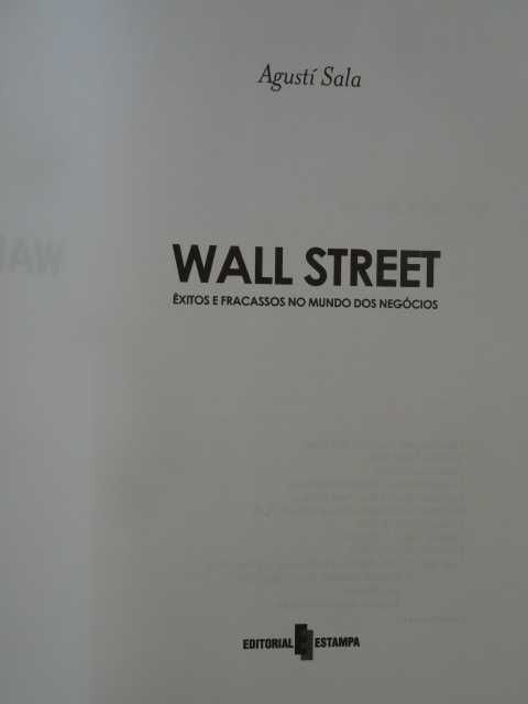 Wall Street de Agustí Sala - 1ª Edição