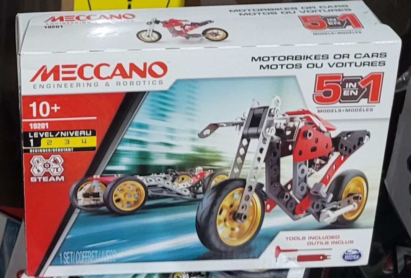 Klocki konstrukcyjne Meccano Spin Master 5w1