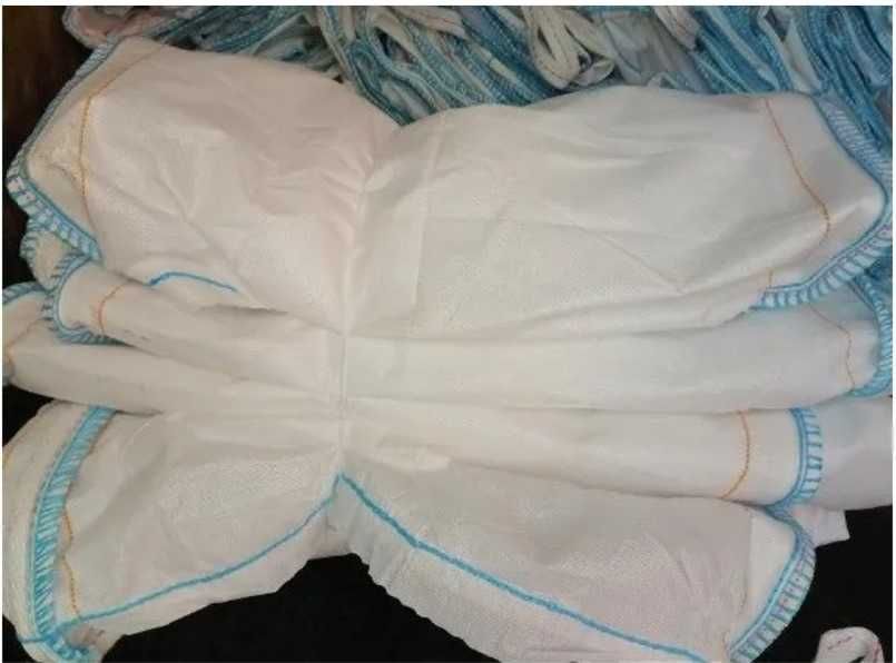 Worki Big Bag Używane Mocne 90x90x165cm na Wełnę Odpady Ziemię Gruz