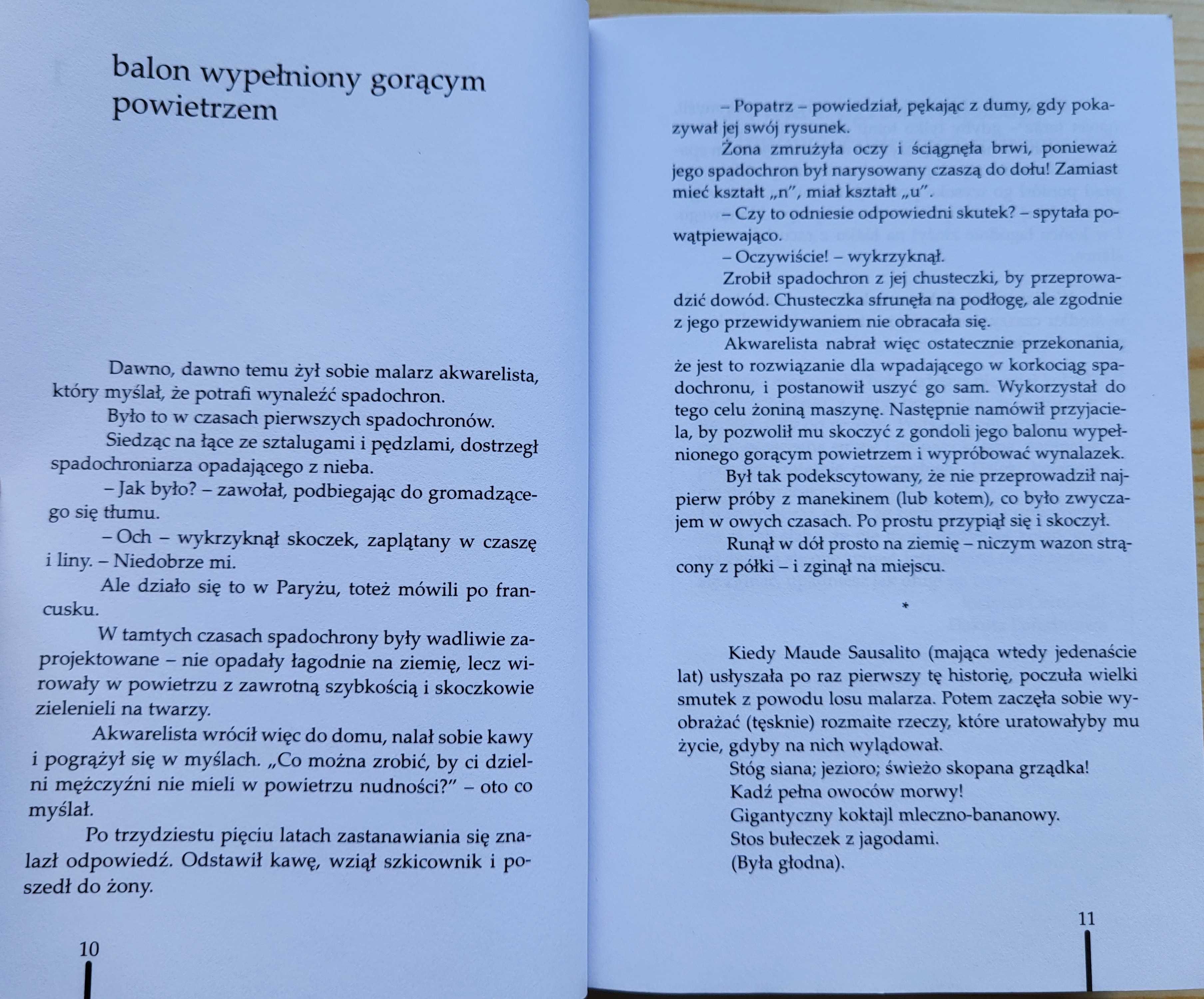 Jaclyn Moriarty "Mam łóżko z racuchów" - stan IDEALNY! - TANIO!