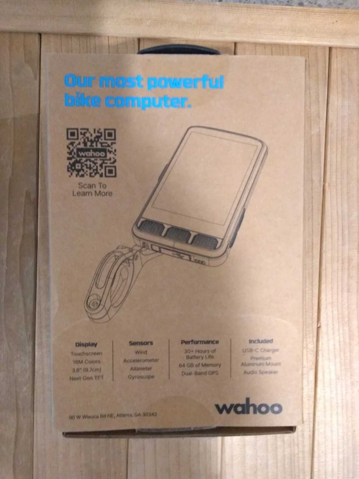 Wahoo Elemnt Ace: Rowerowy komputer GPS nowy