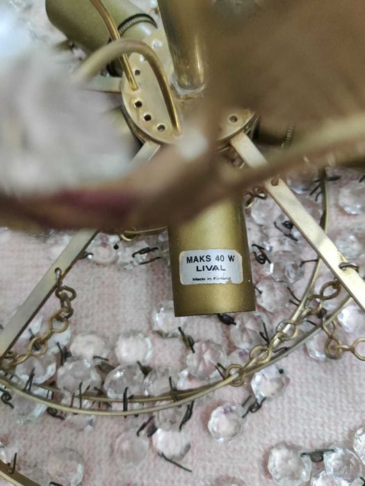 Люстра кришталь.