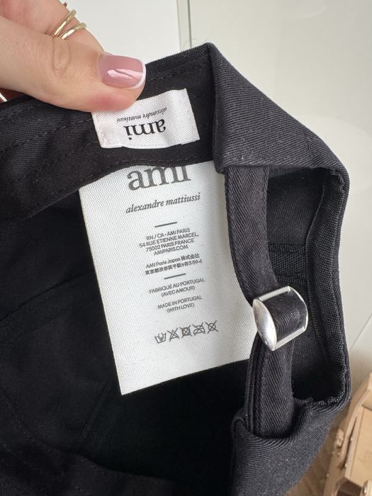 кепка ami paris чорна оригінал